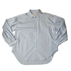 Philosophy Sky Blue Casual Button Down Shirt Blouse. Large. Business casual